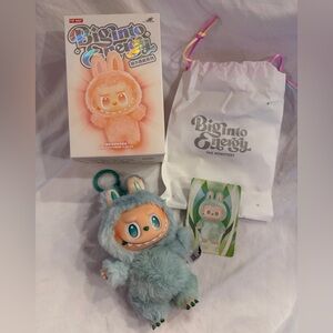 Pop Mart Big Into Energy Vinyl Plush Pendant Labubu ‘Serenity ‘